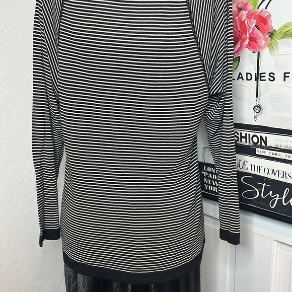 MaxMara Weekend BNW Striped Pullover Sweater Size L - Picture 5 of 7